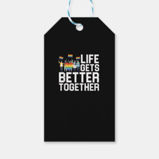 LGBT Pride Support Life Gets Better Together Inclu Cadeaulabel