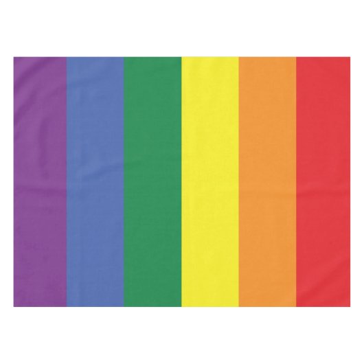 LGBT Pride Tablecloth Tafelkleed (Voorkant (Horizontaal))