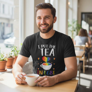 LGBT Pride Transgender Moderne Regenboog T-shirt