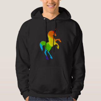 Lgbt Pride Unicorn Rainbow Flag Human Rights Suppo Hoodie
