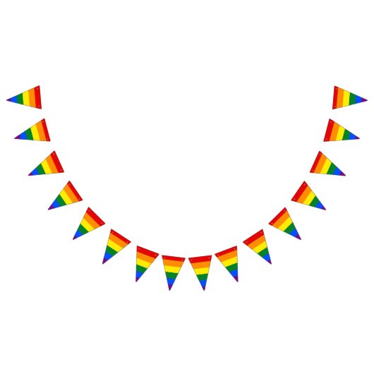 LGBT pride vlag banner Bunting Flags (Alle)
