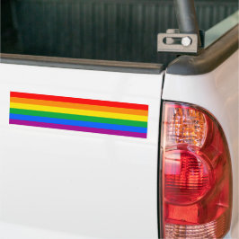 LGBT PRIDE VLAGGENBALK BUMPERSTICKER