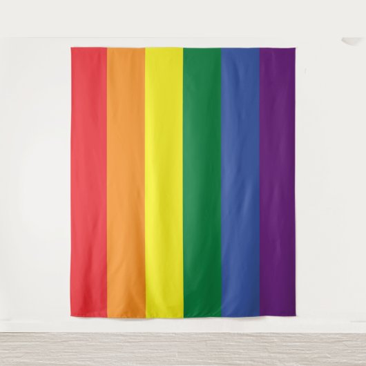 LGBT Pride Wall Tapestry (Extra groot) Wandkleed (Voorkant)