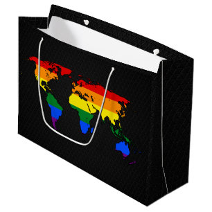 LGBT-pride wereldkaart Groot Cadeauzakje