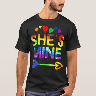 LGBT Pride Ze is mijn mijne. Ik ben haar lesbische T-shirt