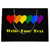 LGBT-prideharten Groot Cadeauzakje (Voorkant)