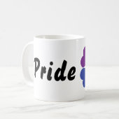 LGBT-prideharten Koffiemok (Voorkant links)