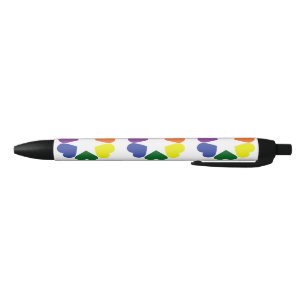 LGBT-prideharten Zwarte Inkt Pen