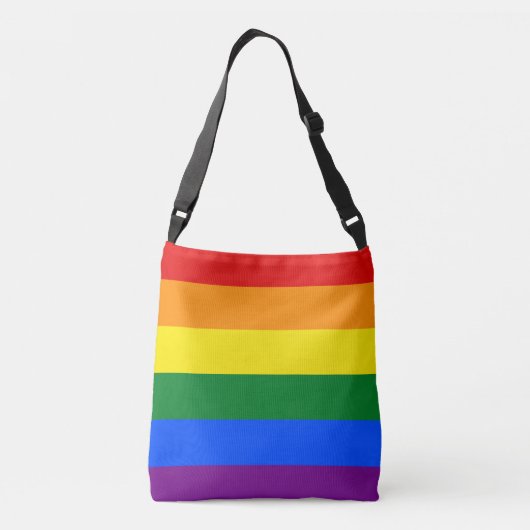 LGBT-pridevlag Crossbody Tas (Achterkant)