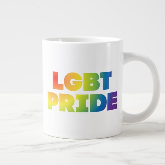 LGBT-PRIJS EXTRA GROTE BEKER (Rechts)