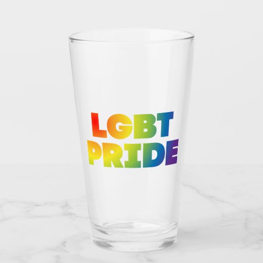 LGBT-PRIJS GLAS (Voorkant)
