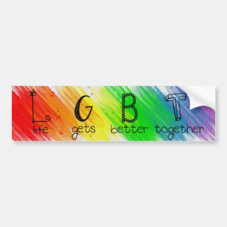 LGBT Project Logo Bumperstickers