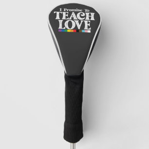 LGBT Proud Leraren Ik Beloof Van Love Gay Te Leren Golfheadcover