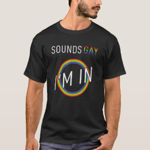 LGBT Rainbow Cool Lip Hartslag Gay Pride LGBT Rai T-shirt
