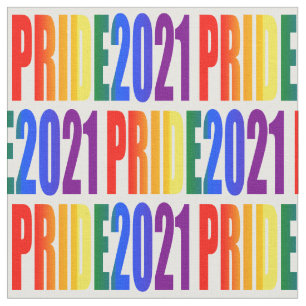 LGBT Rainbow Flag Colors Gay Pride 2021 LGBTQ Stof