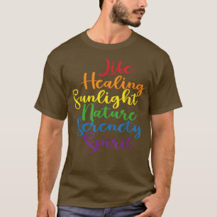 LGBT Rainbow Flag Colors Pride Month Gay Lesbian T T-shirt