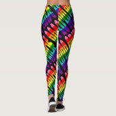 LGBT Rainbow Flag Funny Typography Gay Pride 2020 Leggings (Achterkant)