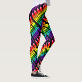 LGBT Rainbow Flag Funny Typography Gay Pride 2020 Leggings (Rechts)