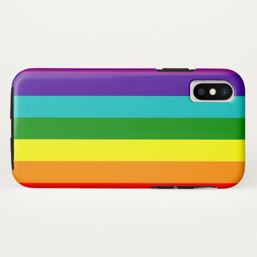 lgbt rainbow flag iPhone / coque ipad (Dos (Horizontal))