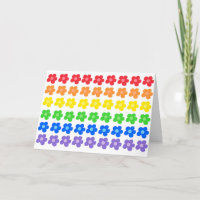LGBT Rainbow Flowers Gay word je mijn Valentijn?