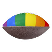 LGBT Rainbow Gay Pride Flag American Football (Gedraaid 270)