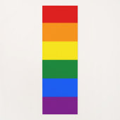 LGBT Rainbow Gay Pride Flag Yogamat (Voorkant)