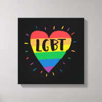 LGBT Rainbow Heart