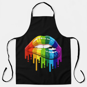 LGBT Rainbow Lip Gay Pride Schort