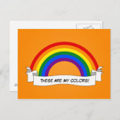 LGBT rainbow pride Postcard Briefkaart (Voorkant / Achterkant)