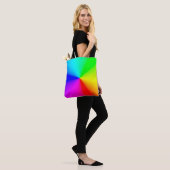 LGBT Rainbow Rainbow-kleuren Draagtas (Op model)