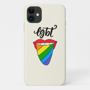 LGBT Rainbow Tongue iPhone 11 Hoesje