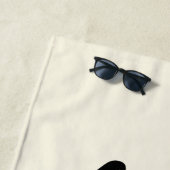 LGBT Rainbow Tongue Strandlaken (In situ)