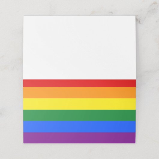 LGBT Rainbow-vlag (Buitenkant ongevouwen)