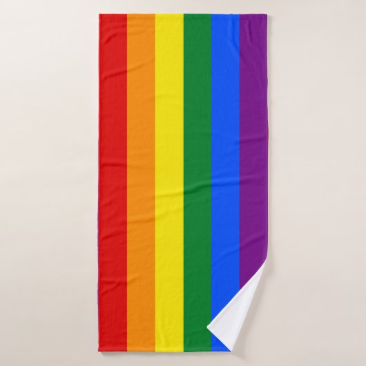 LGBT Rainbow-vlag Badhanddoek (Badhanddoek)