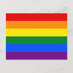 LGBT Rainbow-vlag Briefkaart