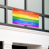 LGBT RAINBOW-VLAGPAKKET SPANDOEK (Buitenkant Gebouw)