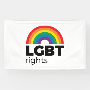 LGBT-rechten regenboog Spandoek