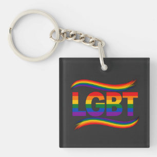 LGBT Regenboog Pride Sleutelhanger