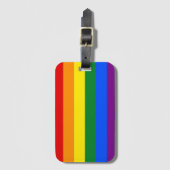 LGBT-regenboog Pride-vlag Bagagelabel (Voorkant (verticaal))