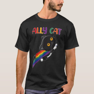 LGBT Regenboog Vlag Kat 1 T-shirt