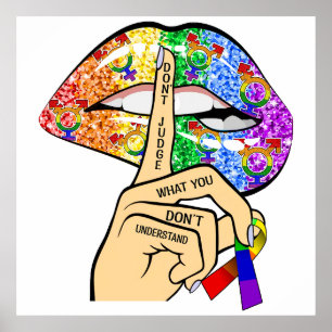 LGBT regenboogliften Poster