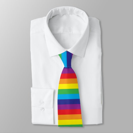 LGBT regenboogpatroon Stropdas (Gebonden)