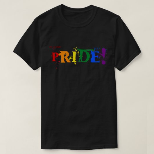 LGBT-regenboogpride T-Shirt (Design voorkant)