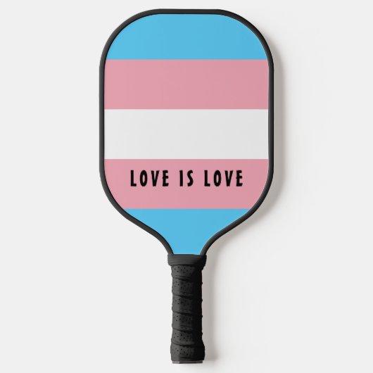 LGBT-regenboogveredeling Pride vlag Aangepaste tek Pickleball Paddle (Voorkant)