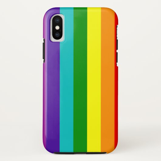 lgbt regenboogvlag iPhone / iPad case (Achterkant)