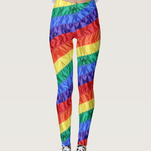 LGBT Regenboogvlag regenboogstripe trots op modern Leggings
