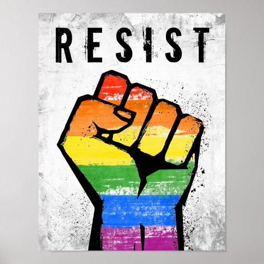 LGBT-resistentie Poster (Voorkant)