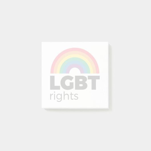 LGBT Rights Rainbow Post-it® Notes (Voorkant)