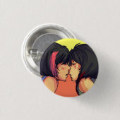 LGBT RONDE BUTTON 3,2 CM (Voorkant /achterkant)