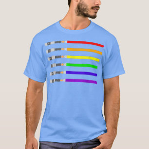 LGBT Saber Sword Pride Movie Series T T-shirt